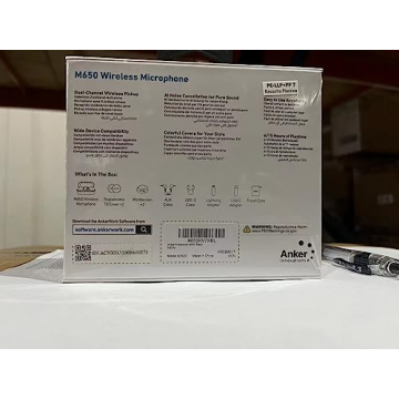 AnkerWork M650 Wireless Lavalier Microphone