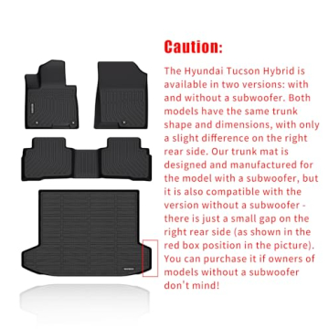 KELCSEECS® Floor Mats for Hyundai Tucson Hybrid 2022-2026