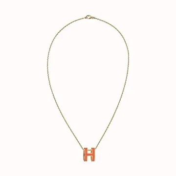 Elegant 18K Gold Plated Women's Necklace with Charm