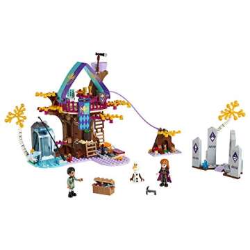 LEGO Disney Frozen II Enchanted Treehouse 41164 Toy Treehouse Building Kit Featuring Anna Mini Doll ...