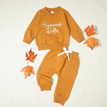 Thanksgiving Toddler Baby Boy Outfit Soft Stylish Cute