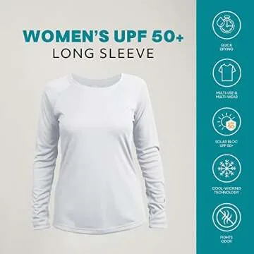 Women’s UPF 50+ Sun Protection Performance T-Shirt