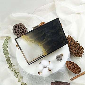 MUFUN Rectangle Resin Clutch Mold with 26 Tools Set