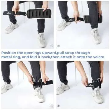 Sportneer Ankle Weights for Strength Training Set