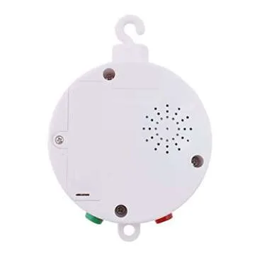 HLEEDUO Crib Mobile Motor,Rotating Mobile Spinner,Baby Music Box palys 35 lullab，Portable Sound Machine,Battery Operated