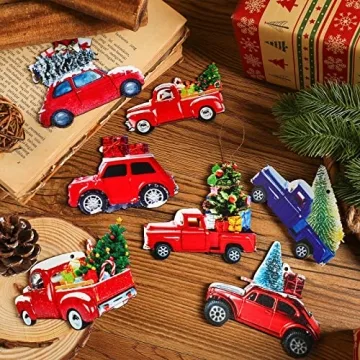 27-Piece Camping Christmas Ornaments Set for Holiday Fun