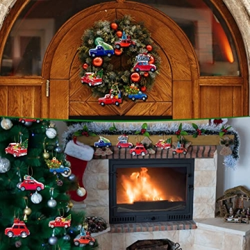 27-Piece Camping Christmas Ornaments Set for Holiday Fun