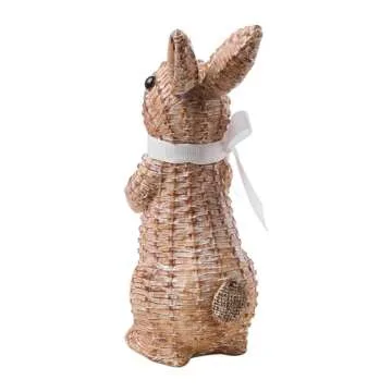 Zensounding Easter Rabbit Decorative Ornament for Holidays