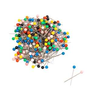 SINGER 07040 Ball Head Straight Pins, Size 16, 200-Count,