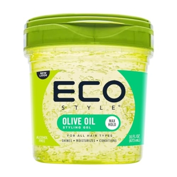 Eco Style Olive Oil Hair Gel - Weightless and Shiny
