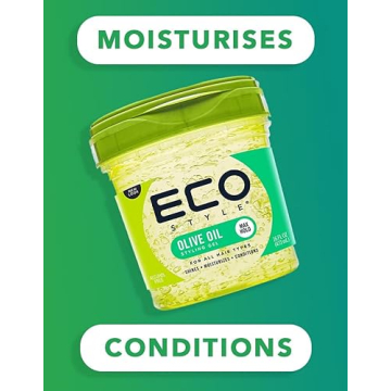 Eco Style Olive Oil Hair Gel - Weightless and Shiny