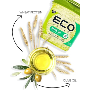 Eco Style Olive Oil Hair Gel - Weightless and Shiny