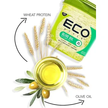 Eco Style Olive Oil Hair Gel - Weightless and Shiny