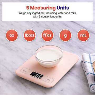 Etekcity Kitchen Scale for Precise Weight Measurement