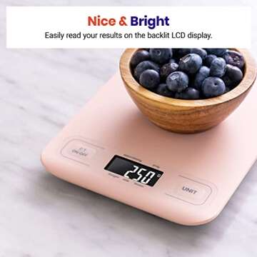 Etekcity Kitchen Scale for Precise Weight Measurement