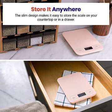 Etekcity Kitchen Scale for Precise Weight Measurement
