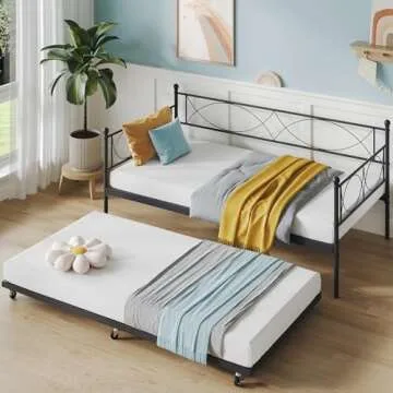 Versatile IDEALHOUSE Twin Daybed with Trundle for Stylish Spaces