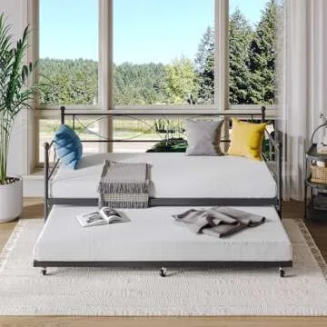 Versatile IDEALHOUSE Twin Daybed with Trundle for Stylish Spaces