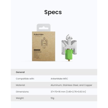 AnkerMake M5C High-Performance Hotend Assembly