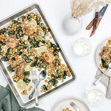 USA Pan 3-Piece Non-Stick Bakeware Set for Effortless Baking