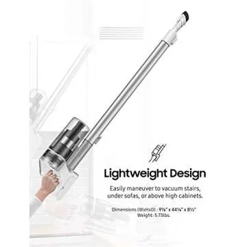 Samsung Jet 70 Cordless Vacuum Bundle - Powerful Cleaning