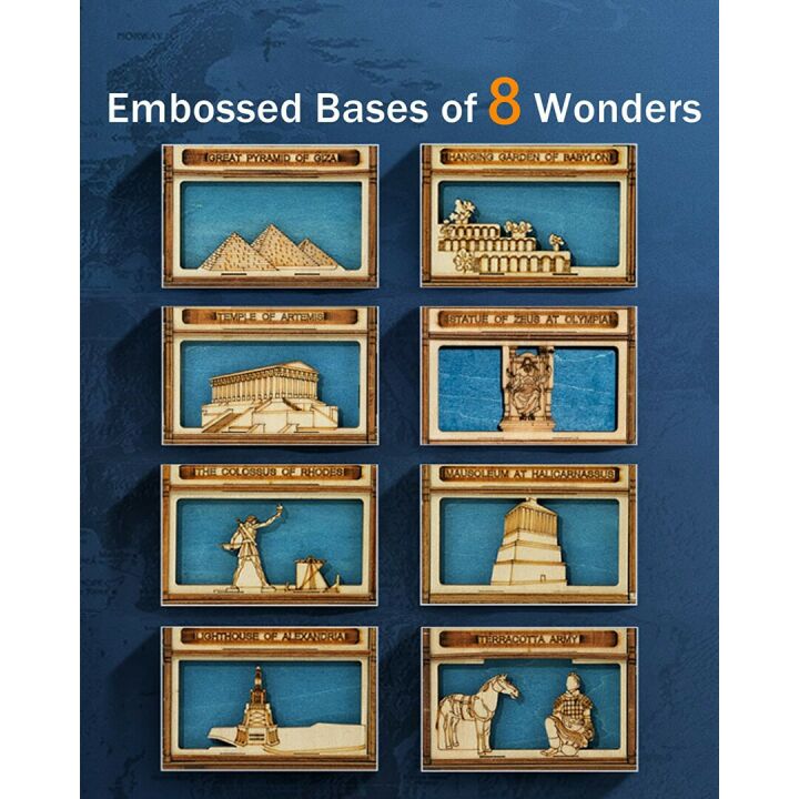 ROKR 3D Wooden Puzzle Globe Kit for All Ages