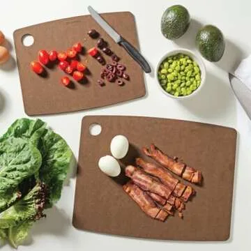 Epicurean Kitchen Series Cutting Board, 11.5-Inch × 9-Inch, Nutmeg