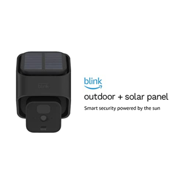 Blink Outdoor Security Camera with Solar Panel Mount