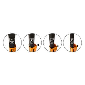 PROBASE Steel Stand for Portable Basketball Hoop. Replaces Any Kind of Portable Hoop Plastic Base. Give Roots to Your Portable Hoop