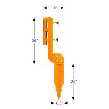 PROBASE Steel Stand for Basketball Hoop Upgrade