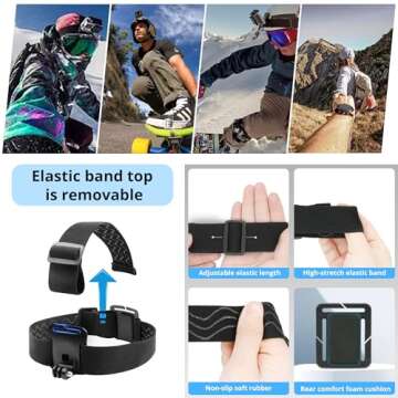 Lifelimit Accessories Kit for GoPro and Action Cameras