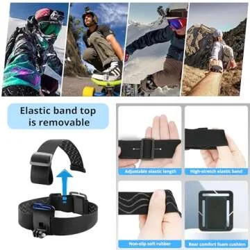 Lifelimit Accessories Kit for GoPro and Action Cameras