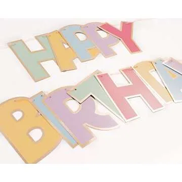 PapaKit Birthday Premium Bunting Decoration for Parties