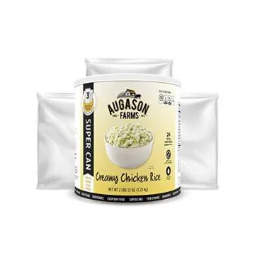Augason Farms Creamy Chicken Rice Chicken Flavor 2 lbs 12 oz No. 10 Super Can