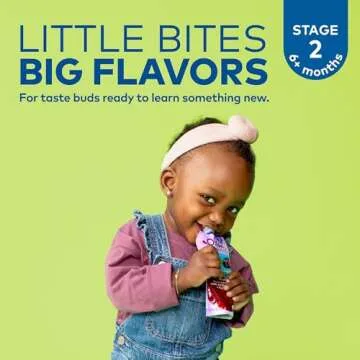 Plum Organics Stage 2 Organic Baby Food - Pear, Blueberry, Avocado, and Granola - 3.5 oz Pouch (Pack of 6) - Organic Fruit and Vegetable Baby Food Pouch