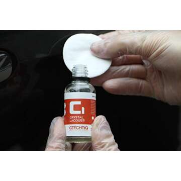 Gtechniq C1 Crystal Coating for Car, Ceramic Coating for Car's Paintwork, High Shine, Easy to Apply - 1.7 fl oz (50ml), Sufficient for 1 Med to Large Car, SUV or Caravan