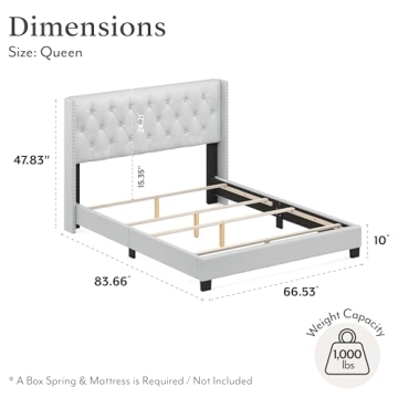 DG Casa Bardy Queen Bed Frame – Luxe & Durable Design