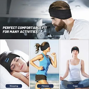 Lavince Bluetooth Sports Headband Headphones - Ultra-Thin Design