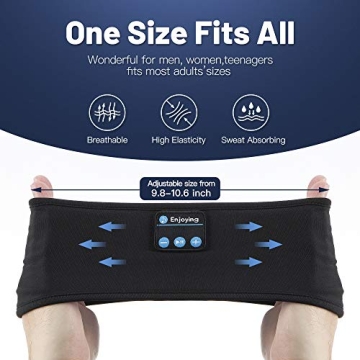 Lavince Bluetooth Sports Headband Headphones - Ultra-Thin Design