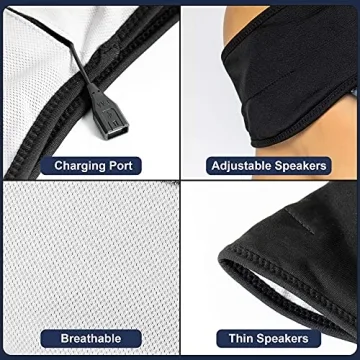 Lavince Bluetooth Sports Headband Headphones - Ultra-Thin Design