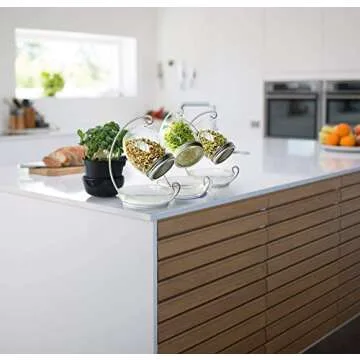 ALCEDIA Premium Sprouting Jar Kit for Fresh Sprouts