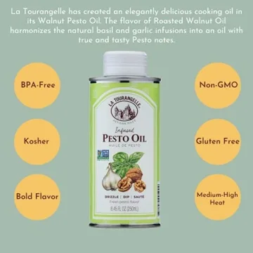 La Tourangelle Pesto Infused Oil for Gourmet Cooking