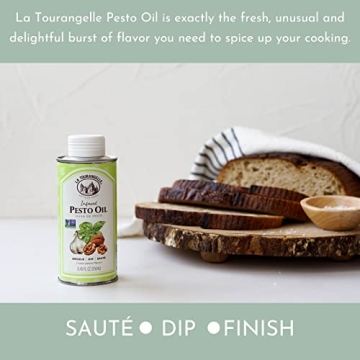 La Tourangelle Pesto Infused Oil for Gourmet Cooking