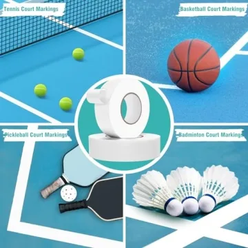 HolderProf Premium Pickleball Court Tape for Easy Setup