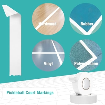 HolderProf Premium Pickleball Court Tape for Easy Setup