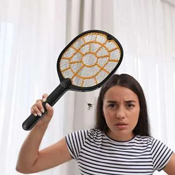 Electric Fly Swatter - Safe Bug Zapper for All