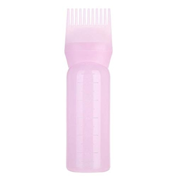 Root Comb Applicator Bottle, 160ml Hair Dye Bottle with Graduated Scale, Professional Brush Applicat...