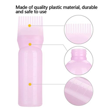 Root Comb Applicator Bottle - Easy Hair Dyeing Tool