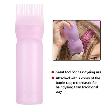 Root Comb Applicator Bottle - Easy Hair Dyeing Tool