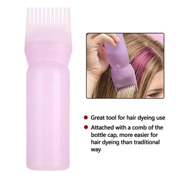 Root Comb Applicator Bottle - Easy Hair Dyeing Tool